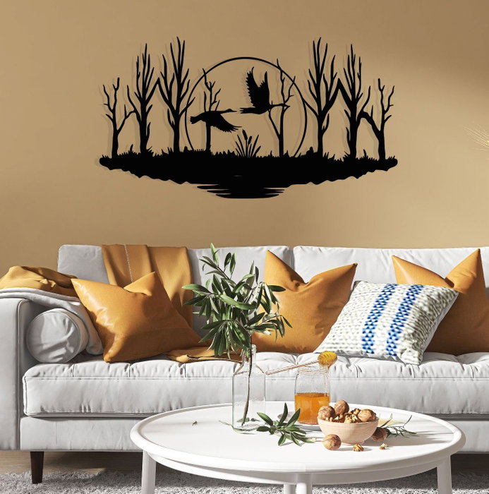 Wallity Estate Accesorio de Pared de Metal Negro